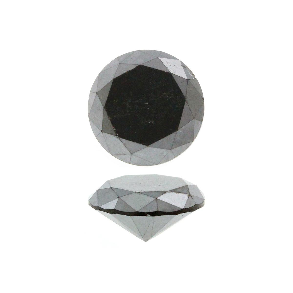 2.90CT Rare Black Diamond Gemstone -Great Investment-