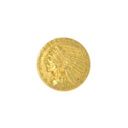 1909 $2.50 U.S. Indian Head Gold Coin