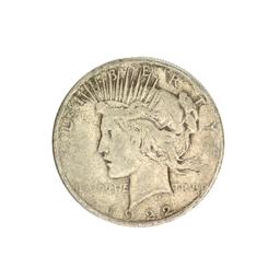 1922-S U.S. Peace Type Silver Dollar Coin