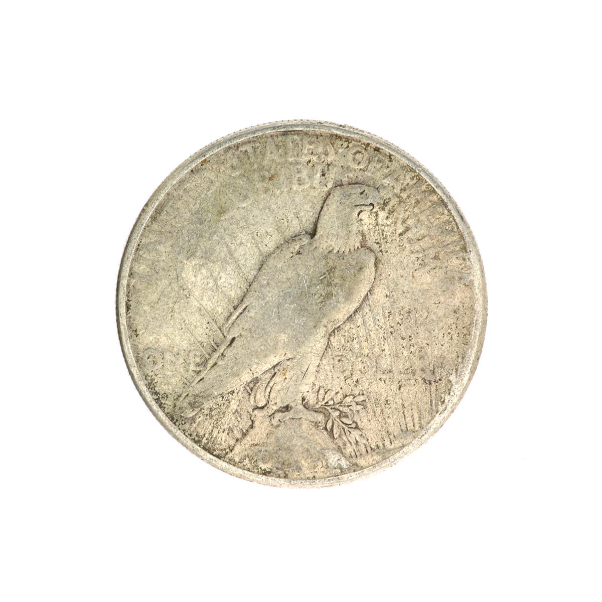 1922-S U.S. Peace Type Silver Dollar Coin