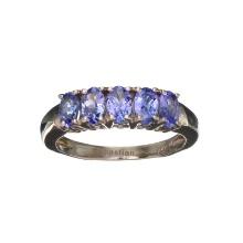 1.15CT Oval Cut Tanzanite And Sterling Silver Ring