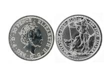 2020 British Silver Britannia BU Uncirculated Queen Elizabeth Coin