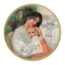 Collector's Plate Design "Mother's Here" COA #6668A