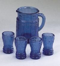 Blue Miniature Water Set of 5