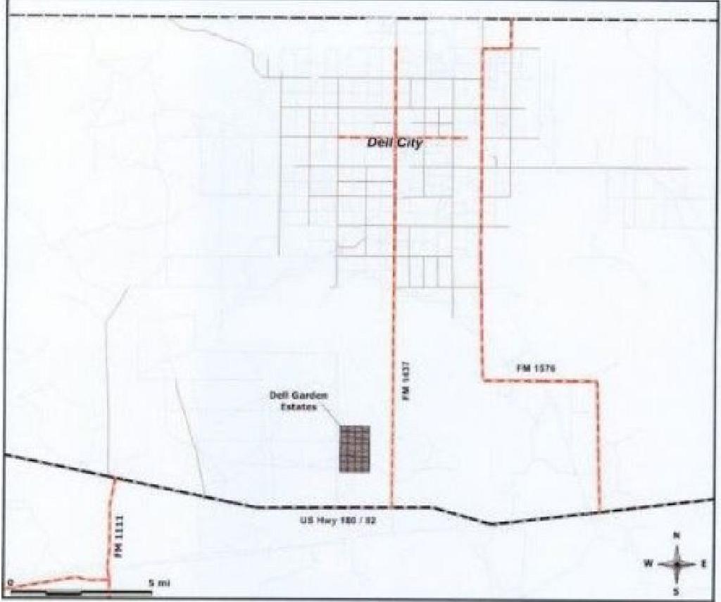 Dell Garden Estates Lot Hudspeth County Texas Great Land Use Options! Low Monthly Payments!