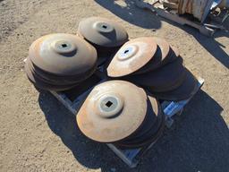 Pallet of Disk Blades