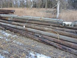 Pile of Highline Poles