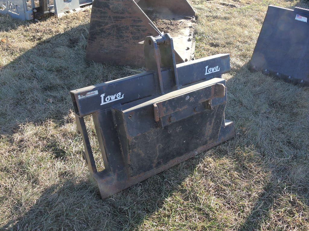 Lowe Post Auger Frame for Telehandler