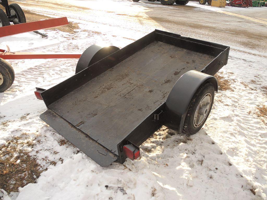 2 Wheel Hmde Tilt Bed Trailer