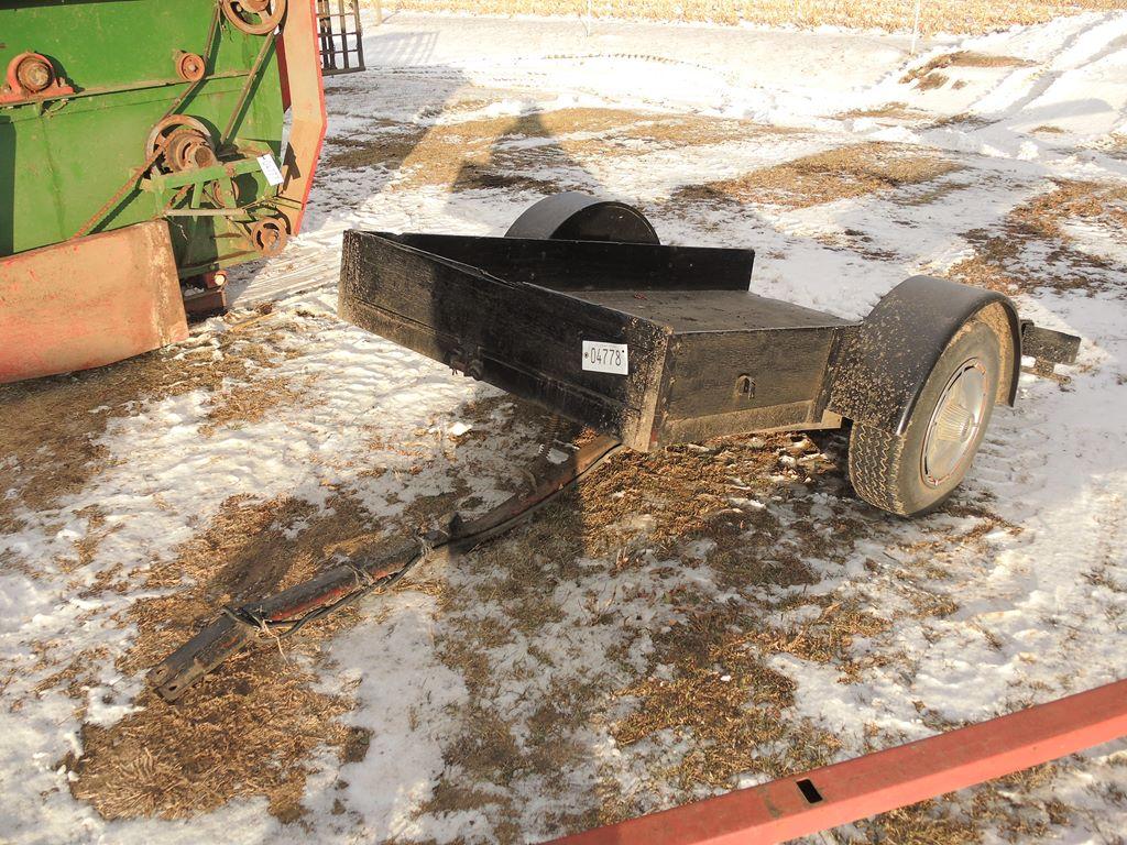 2 Wheel Hmde Tilt Bed Trailer