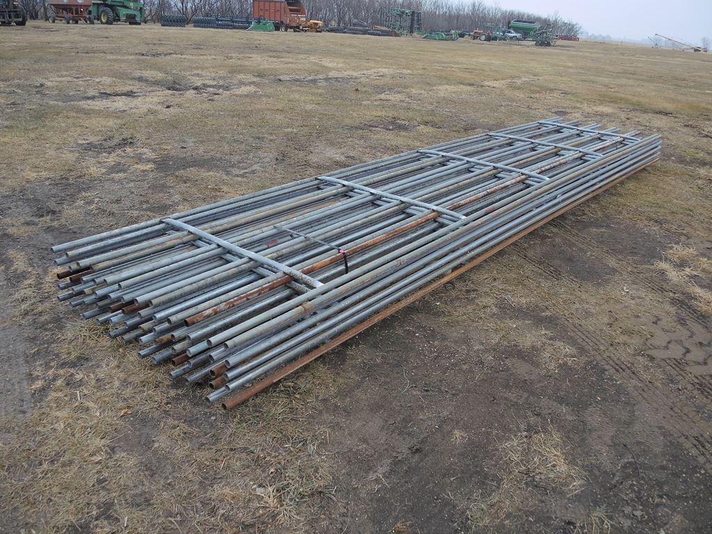 6 Bar x 20' Continuous Fence Panels (Seconds)