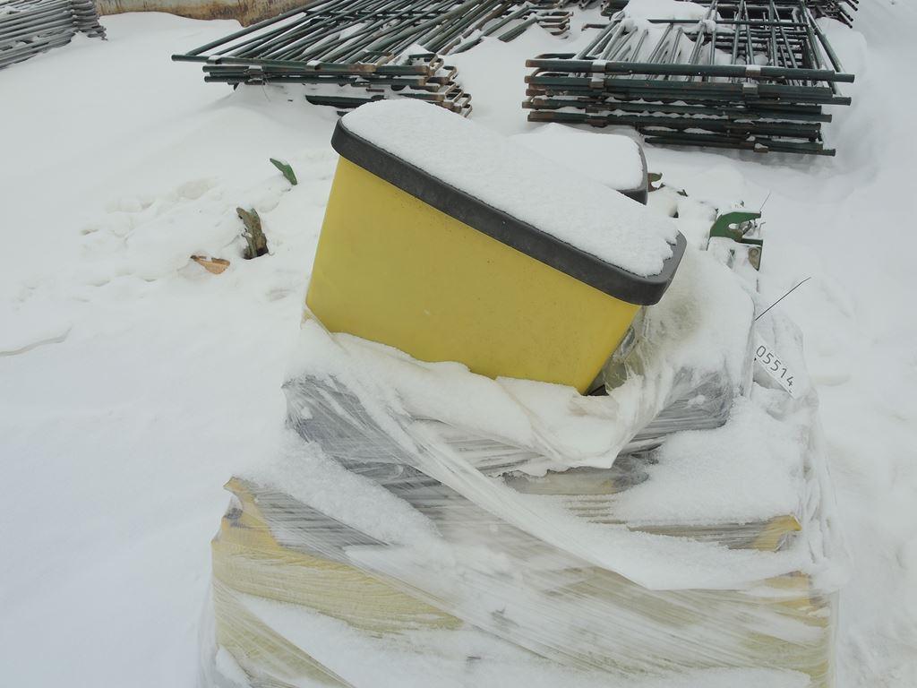 (8) JD Seed Boxes for JD 1750 Planter