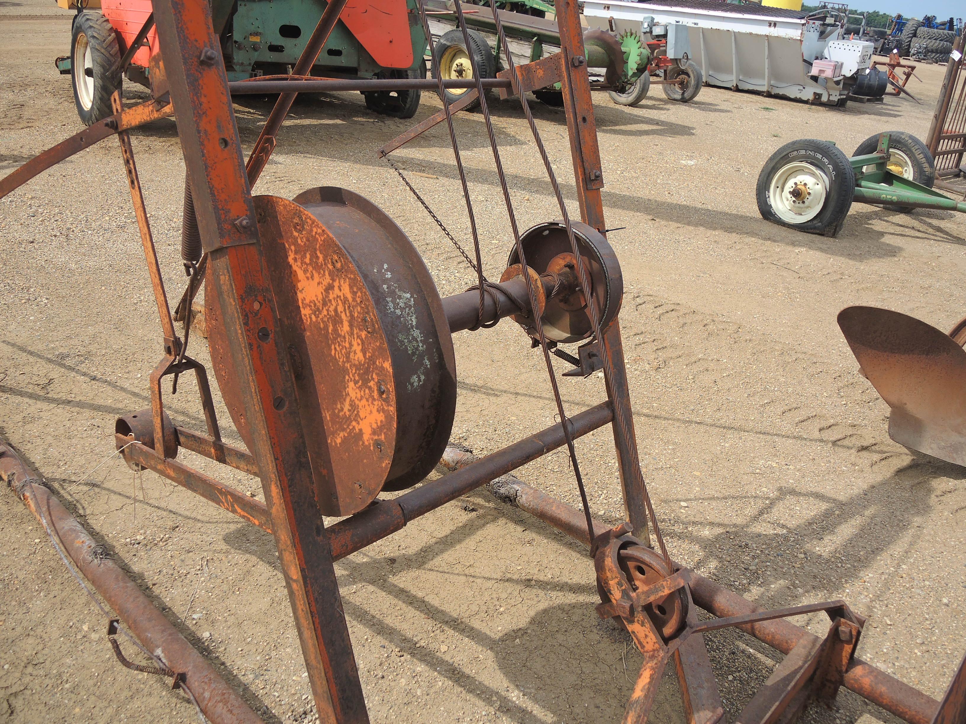 AC Belt Pulley Powered Loader