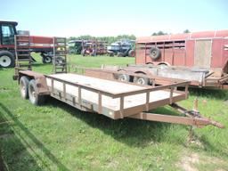 1992 DCT 6 x 18 Utility Trailer