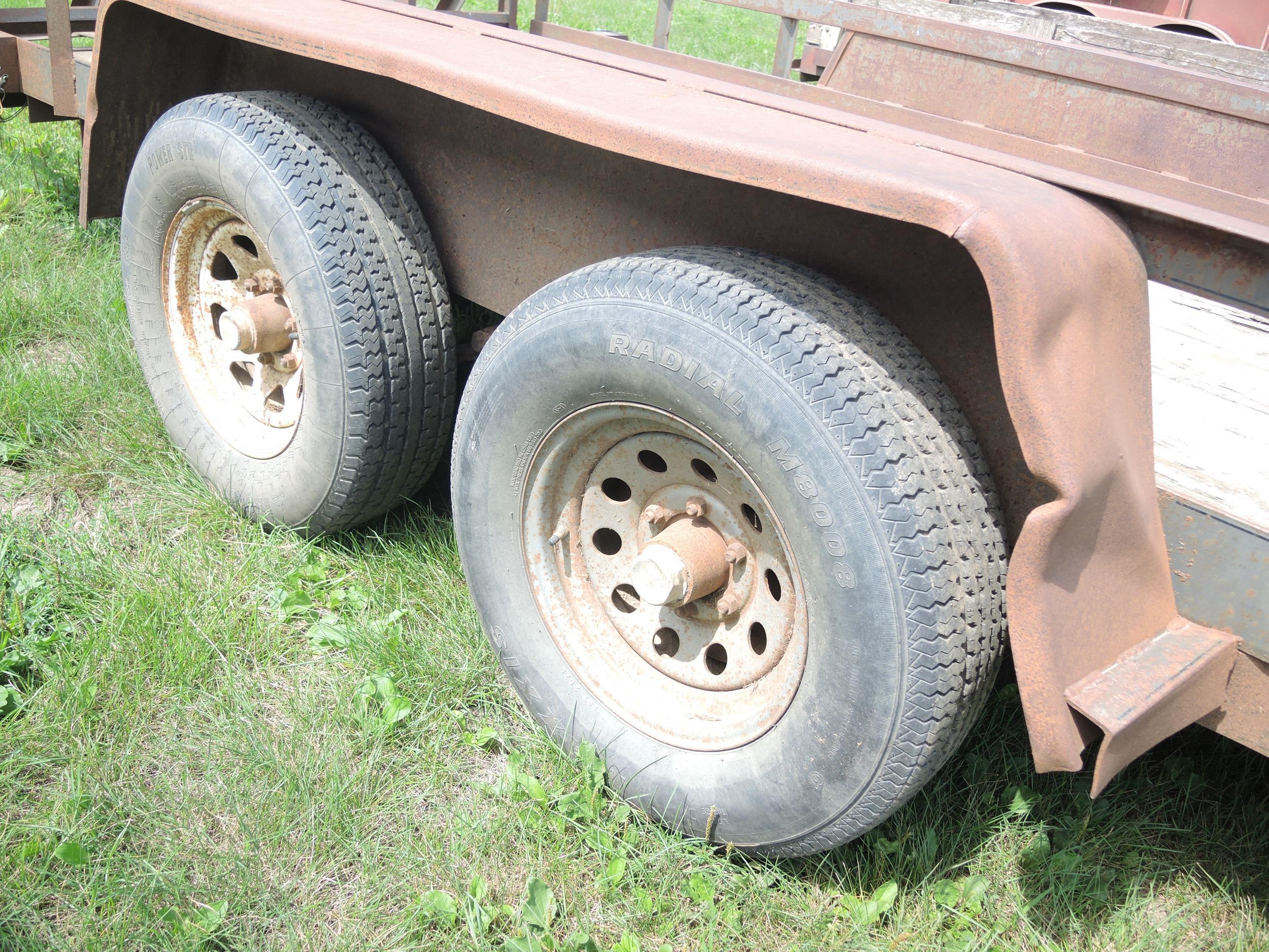 1992 DCT 6 x 18 Utility Trailer