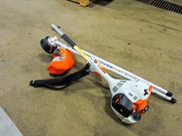 New Stihl KM56RC Gas Powered Power-unit w/two attaching heads