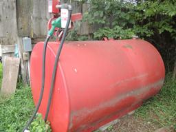 2008 Red 560 Gallon Fuel Tank