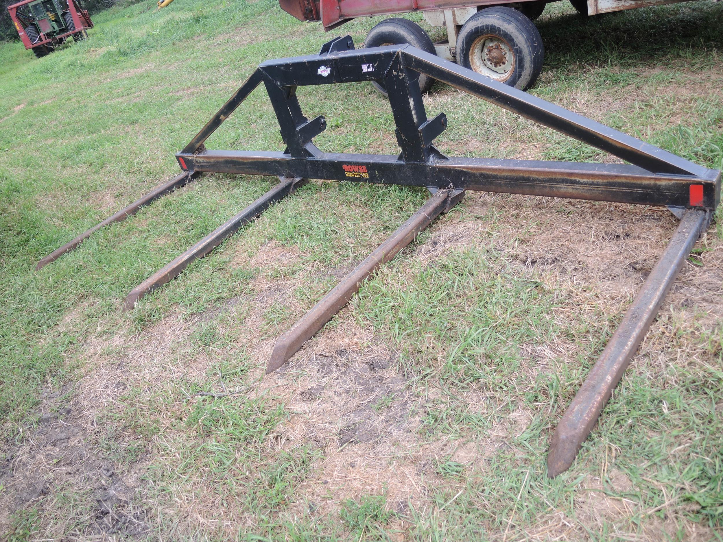 Rowse Double 3Pt Bale Fork