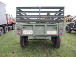 6.5' x 9' Army Trailer