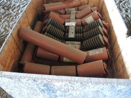 Pallet Box of New Rollers for Conveyor