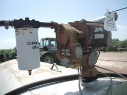 1000 Gal Fuel Tank w/Electric Pump