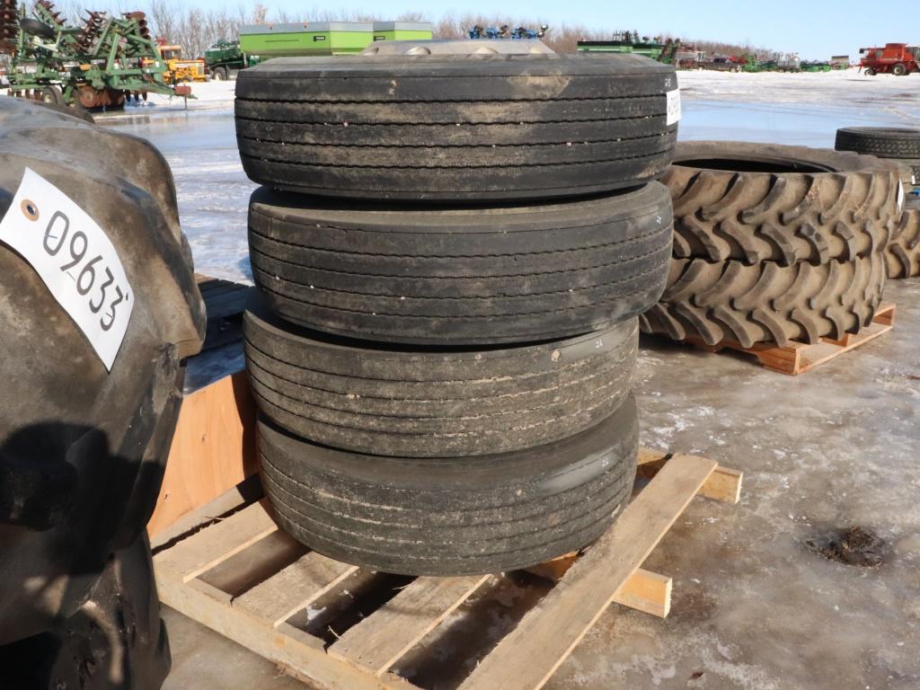 Michelin 275/80R22.5 Steer Tires #