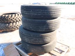 Michelin 275/80R22.5 Steer Tires #