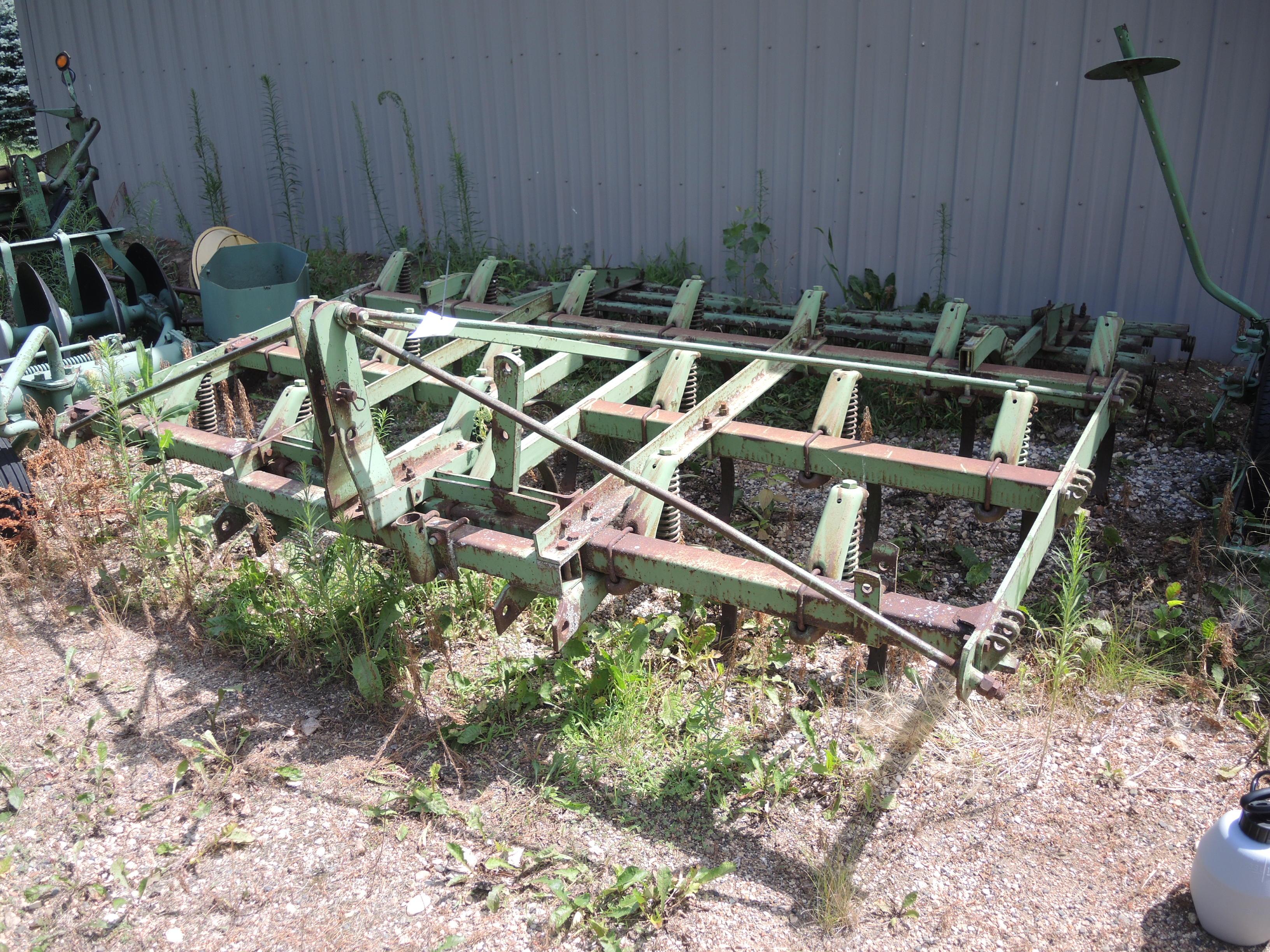 JD 1100 Tree Cultivator, 9' w/ 3 Bar Harrow