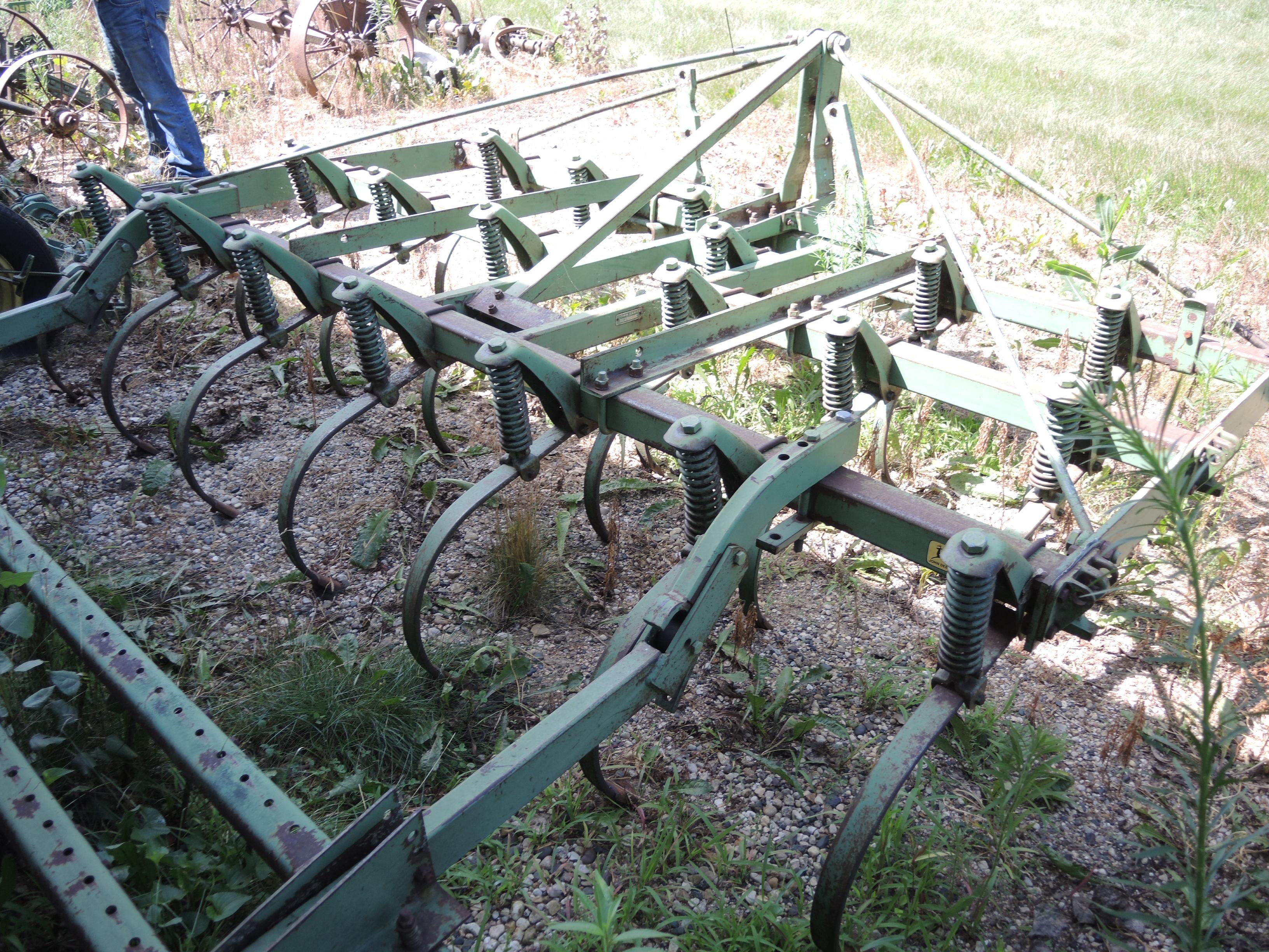 JD 1100 Tree Cultivator, 9' w/ 3 Bar Harrow