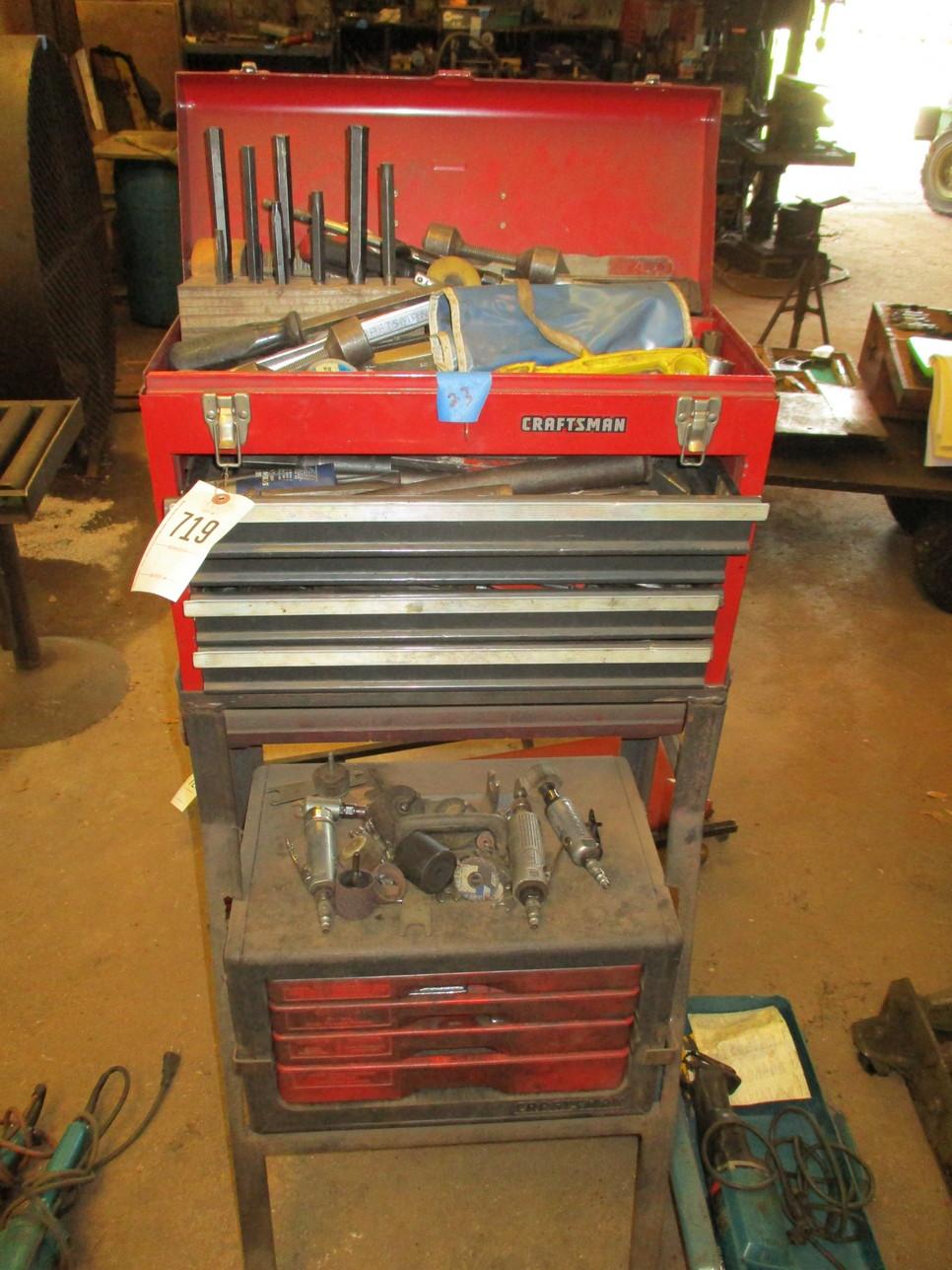 Tool Boxes with tools