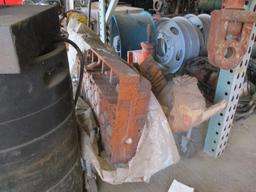 Contents under shelf,filter,dually wheels,breaker boxes,electric winches,1/2 ton chain hoist and mis