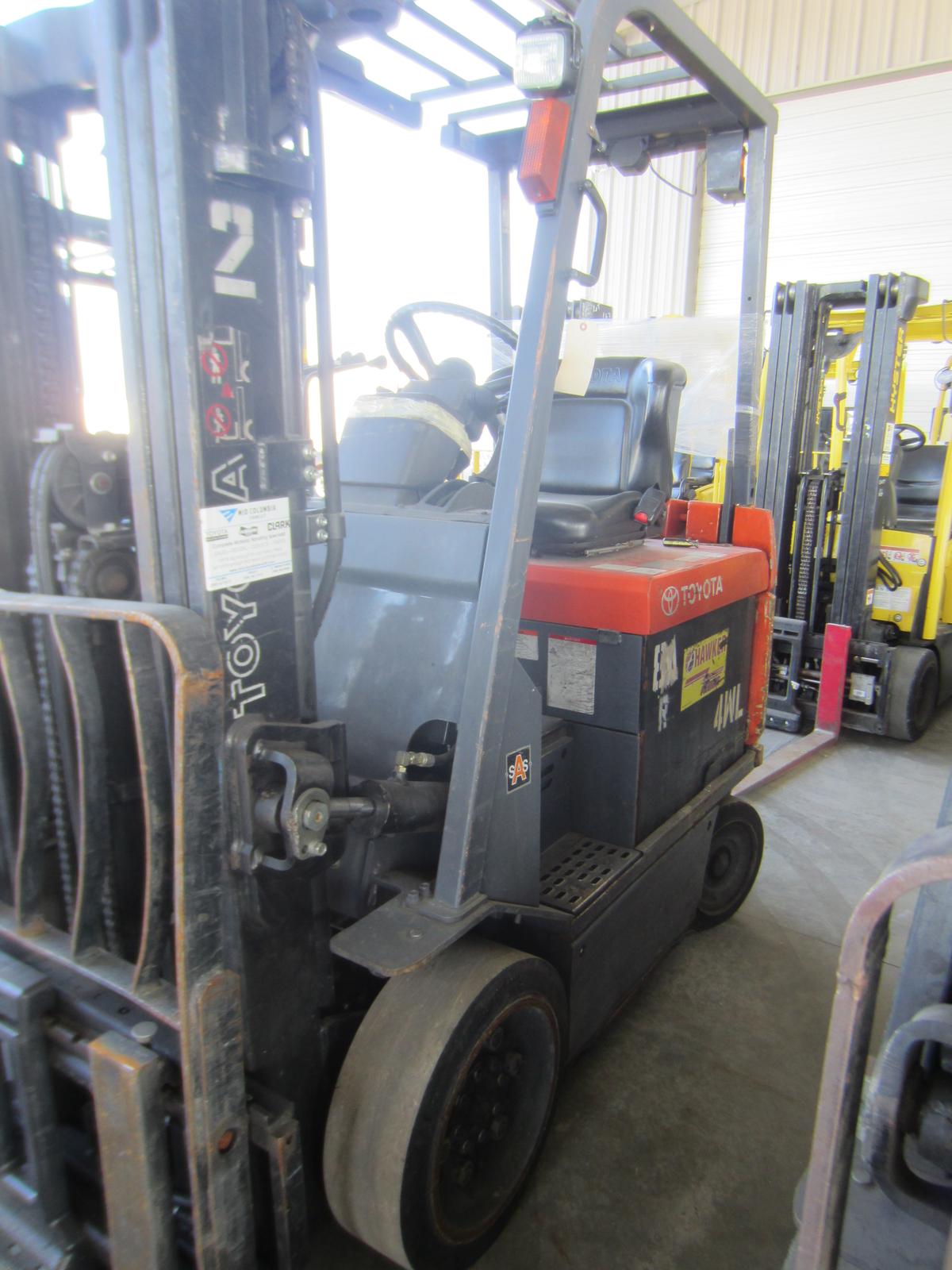 TOYOTA FORKLIFT   Model-7FBCU25 Serial#-68140