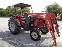 Massey Ferguson 393 with loader SN D05043