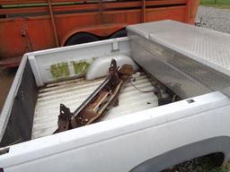 Chevrolet Truck Bed with Tool Box and bumper