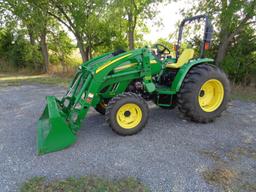 John Deere 4105 with loader SN 1LV4105HJBH610351