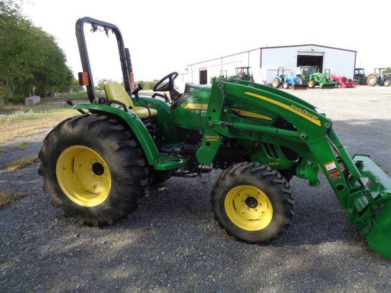 John Deere 4105 with loader SN 1LV4105HJBH610351