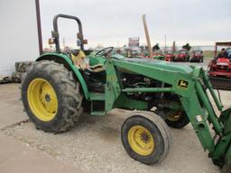 John Deere 5300 with loader SN LV5300D332038