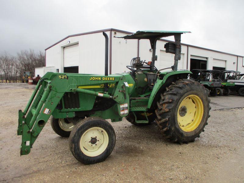 John Deere 5510 with loader SN LV5510S250229