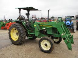 John Deere 5510 with loader SN LV5510S250229