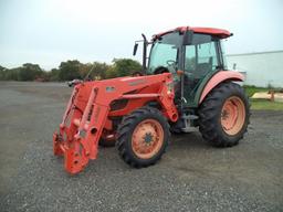 Kubota M7040 with loader SN 55323