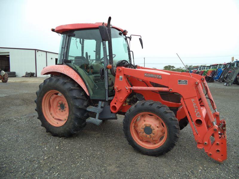 Kubota M7040 with loader SN 55323