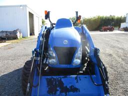 New Holland Boomer 3050 with loader SN Z8DB02274