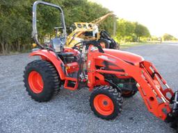 Kioti CK35 with loader SN LT7900190