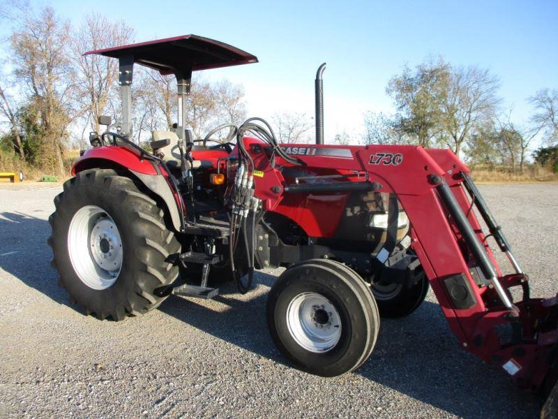 Case IH JX80 with loader SN HFJ0575979