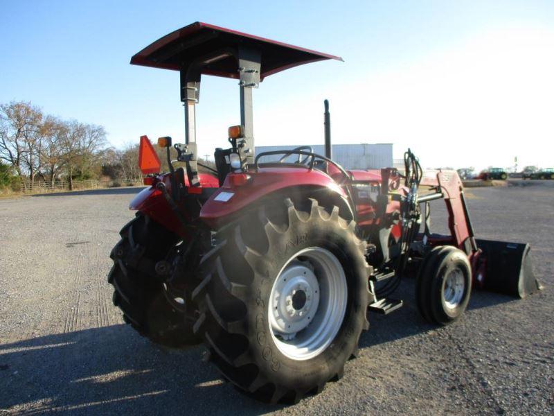 Case IH JX80 with loader SN HFJ0575979