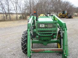 John Deere 5065E with loader SN 1PY5065EVCB007628