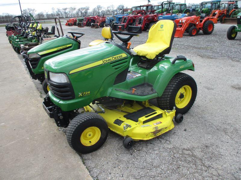 John Deere X724 SN M0X724A020420