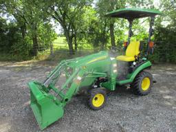 John Deere 1025R with Loader