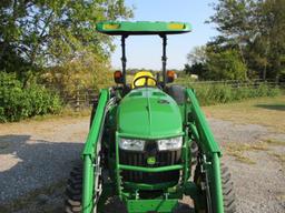 John Deere 4052R with Loader SN 1LV4052RHFH210314