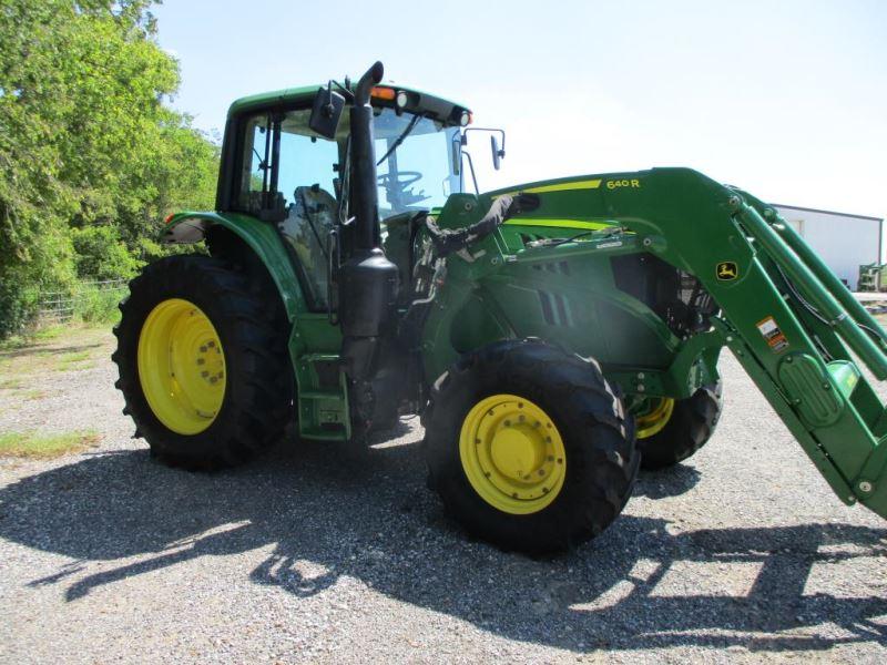 John Deere 6145M with Loader SN 1L06145MKJH905980